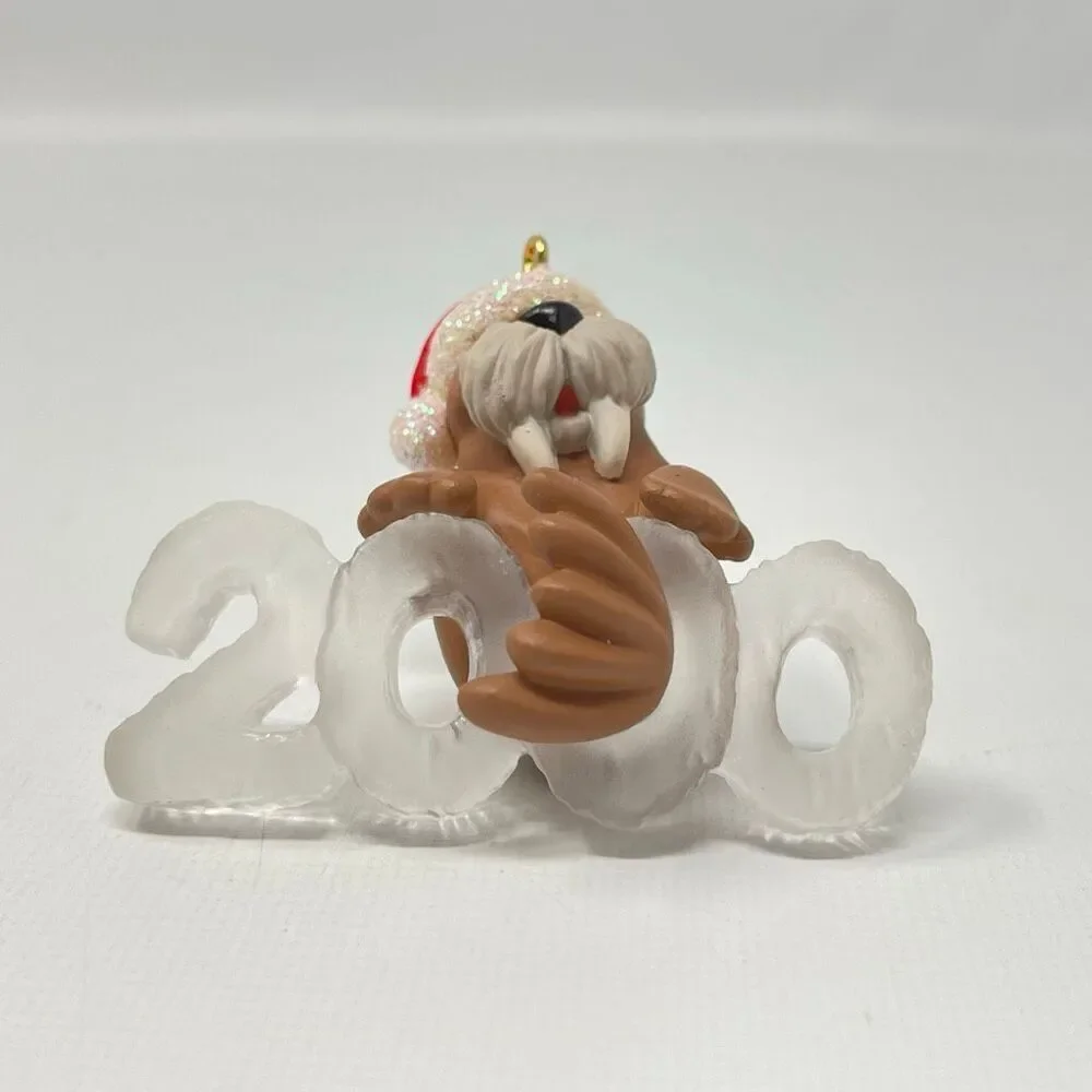 Hallmark Keepsake Tree Christmas Ornament Cool Decade Series 2000 Walrus